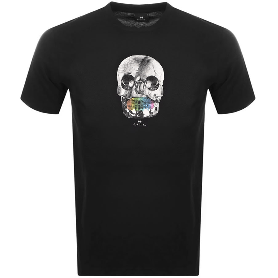 Alternative Image for ProductPS By Paul Smith Skull T Shirt Black1